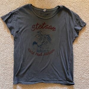Stetson Charcoal Graphic Tee